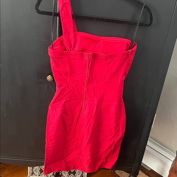 Ruby Rox Vibrant One-Shoulder Dress - Picture 4 of 4